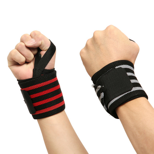 Powerlifting compression fitness wristband weightlifting training gloves wrist sprain bandage sports protective gear / booster belt