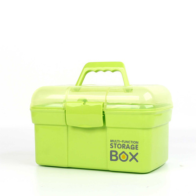 trumpet Plastic storage box family Flip storage box Cosmetics Storage box medical box Custom wholesale