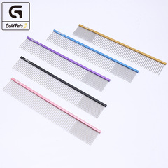 Goldpets Beauty Contest Flat Hairbrush Parting Comb for Hair Picking and Styling Details