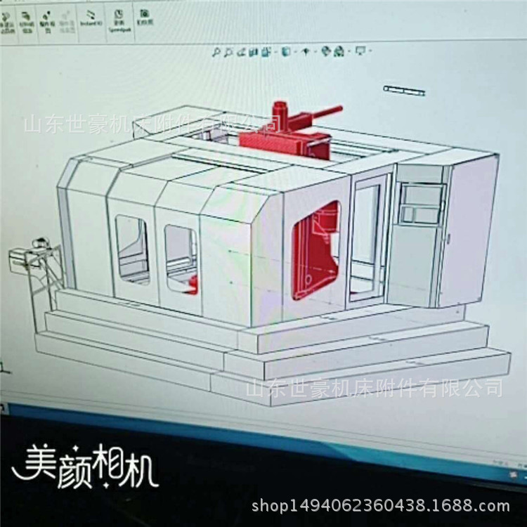 厂家设计生产机床外防护罩 3050磨床外防护 斜车外钣金加工