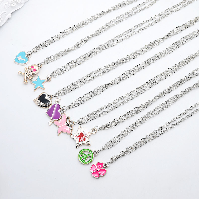 时尚多款滴油男女项链 金色新款项饰 义乌饰品 欧美流行首饰品|ru