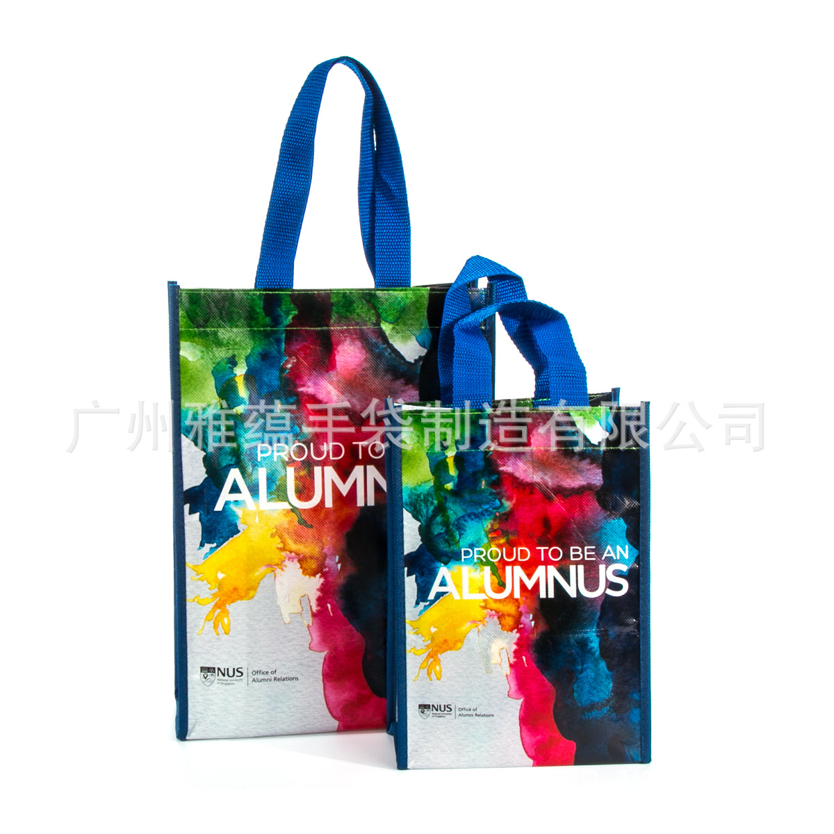 供应无纺布环保袋PP袋子广州购袋厂手提家居收纳工厂环保手提袋