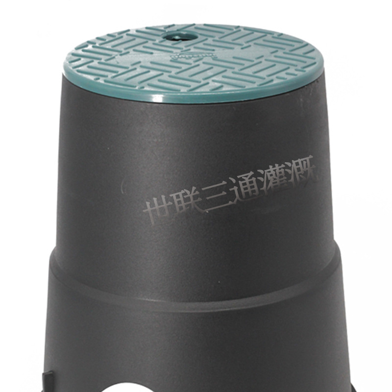 Ventas directas de la caja de válvula de plástico para el riego por aspersión verde 708 caja de válvula 6 pulgadas caja de válvula