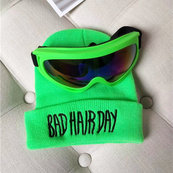 Niños Unisex Casual Hip Hop Letra Lentes Bordado Gorro De Lana display picture 3