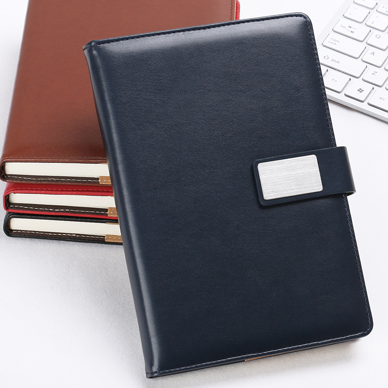 厂家批发a5皮面记事本礼盒创意商务文具礼品pu笔记本套装定制logo|ms