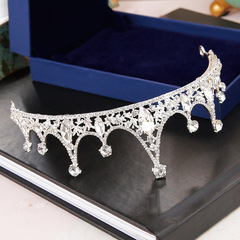 Bridal Crown Baroque Crystal Pretty Crown Bridal Wedding Headwear Photo Studio Wedding Accessories Love Beauty Jewelry