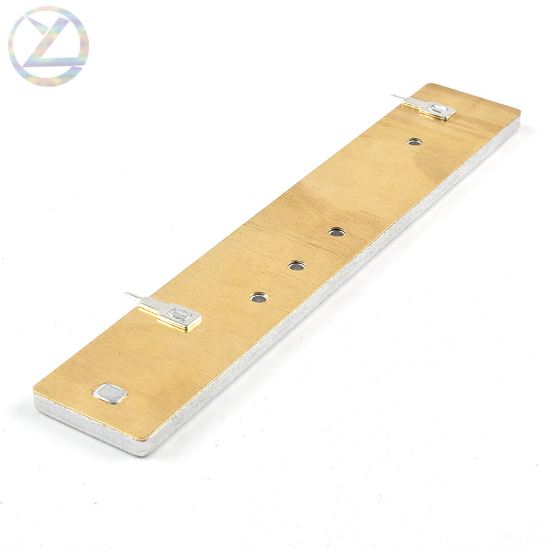 Manufactor supply Long bar High Power Double needle punching Copper clip Heatsink Metal stamping machining Sheet metal