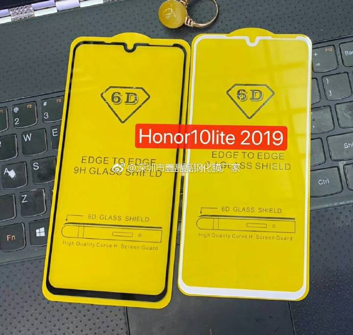 For glory 10lite2019 full glue silk screen 6D enjoy 9plus three strong silk screen 6D tempered film wholesale