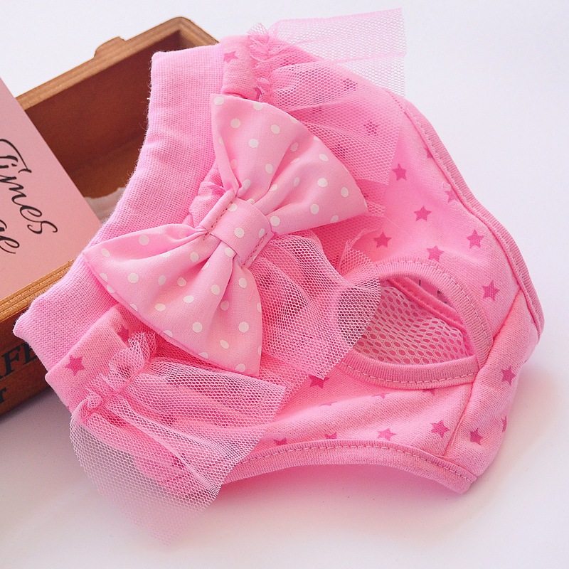 26g Weight Pet Clothing Type Of Pet Supplies 1 Piece Quantity Fashion Cotton Stripe Bow Knot Pet Clothing 1 Piece