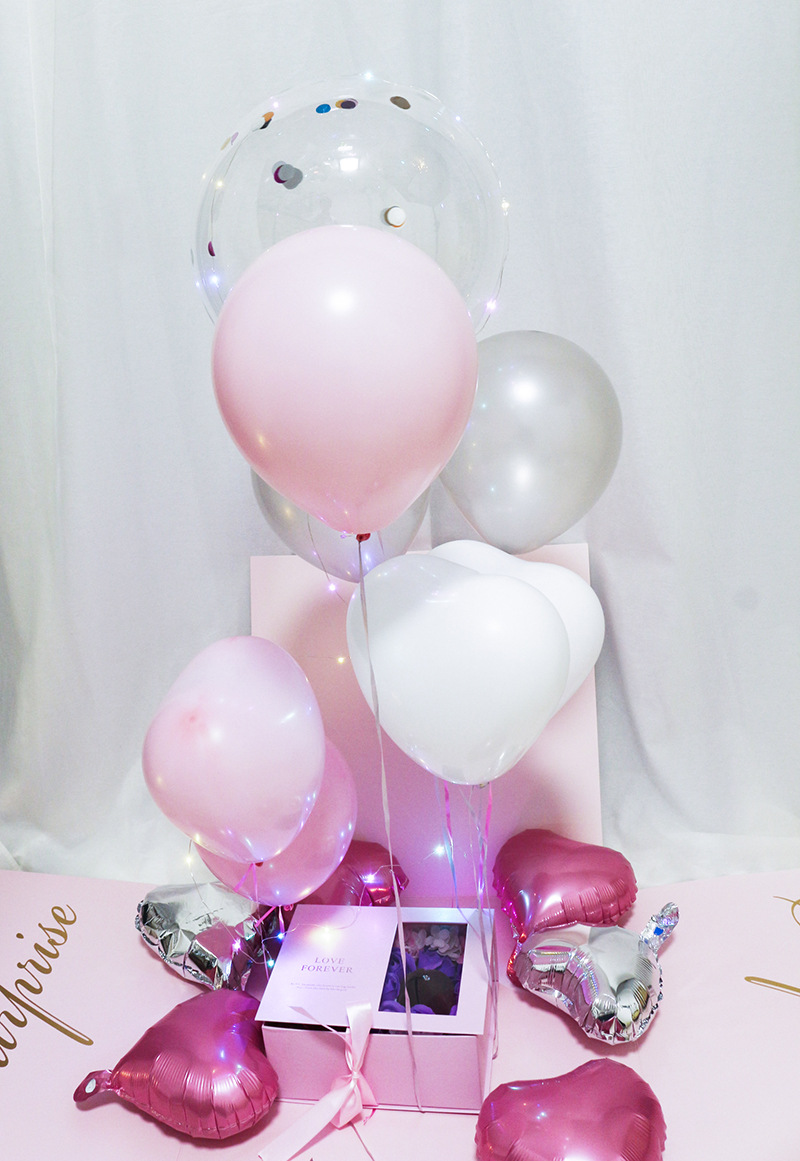 Caja Rosa + Accesorios rosa
