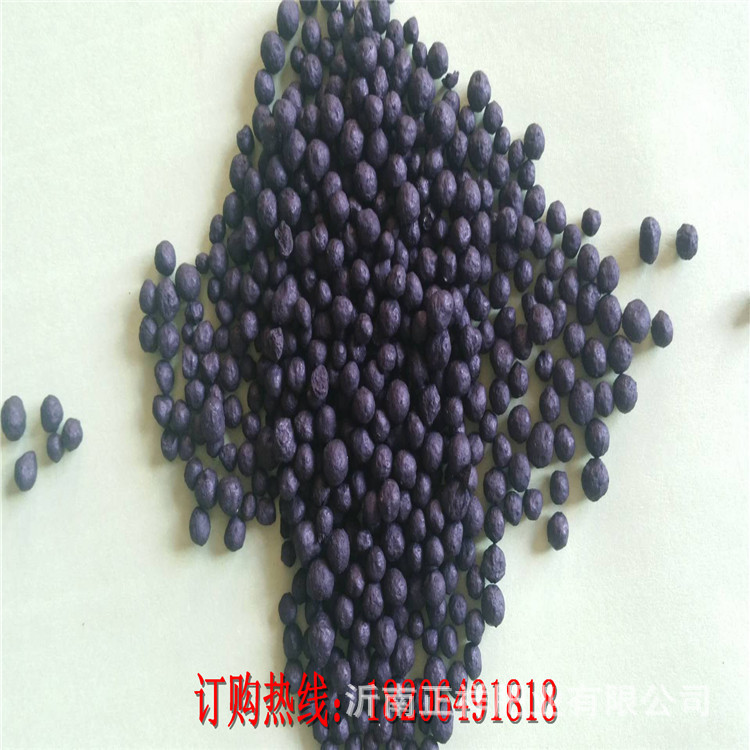 批发售有机肥黑色颗粒 味精渣npk农资肥料40公斤/袋