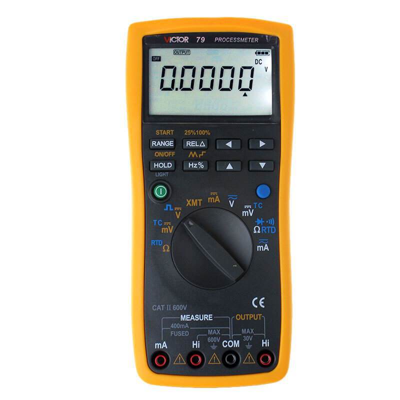 胜利仪器VICTOR过程校验仪VC79  高精度过程万用表 VC79 标配