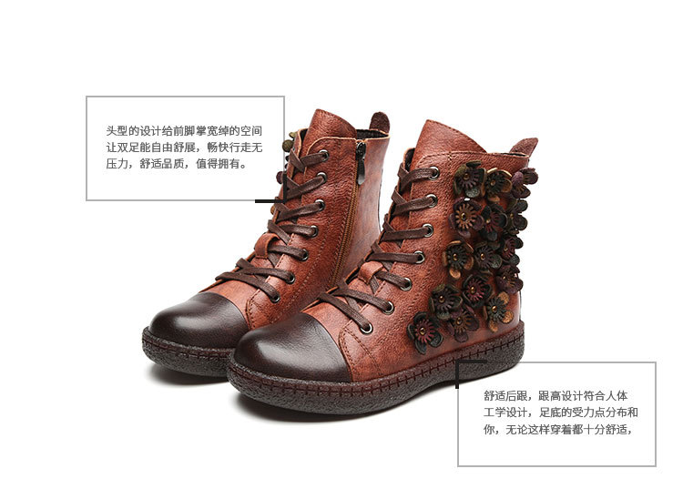 Bottes femme en En cuir - Ref 3355378 Image 14