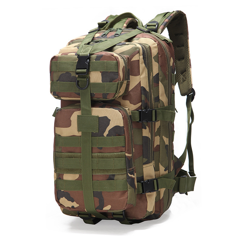 Spot 3P Attack Tactical Backpack Military Fans Outdoor Shoulder Mountaineering Backpack Waterproof Camouflage Bag 35L Medium 3P Bag