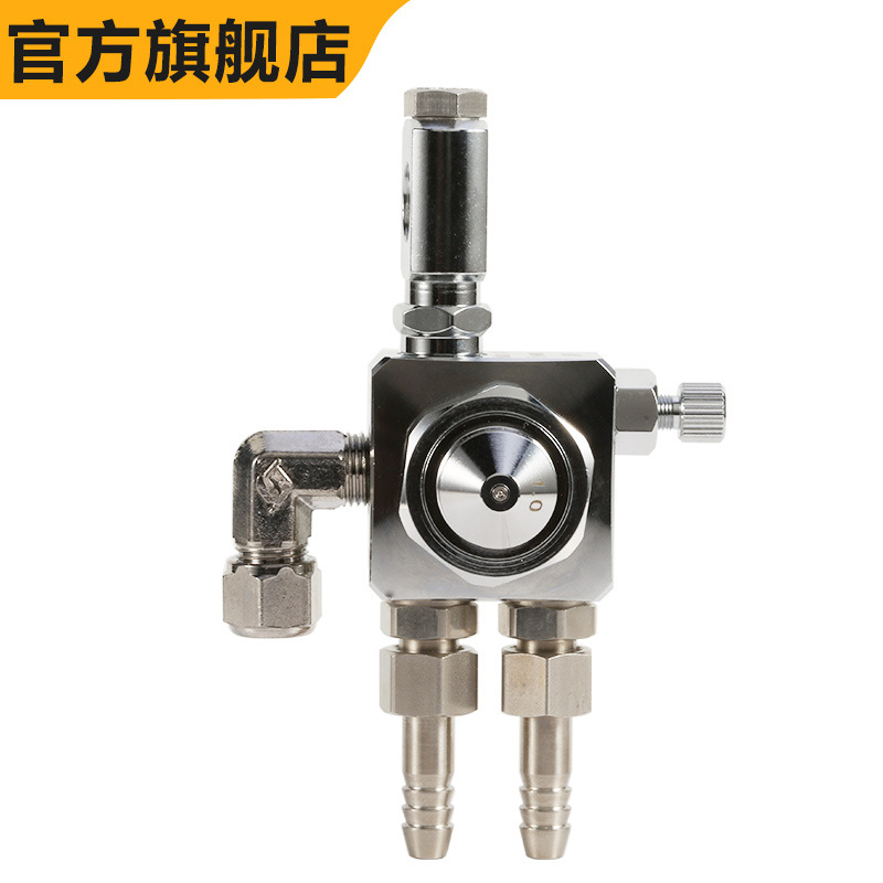 台湾亚洲龙ST-6R喷枪圆吹自动喷枪丸吹自动喷漆枪喷点油漆喷枪