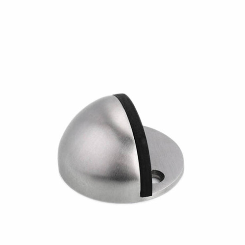 Door stop stainless steel door top door stop turtle top semicircular anti-collision glass door floor-mounted top-mounted limit door bumper