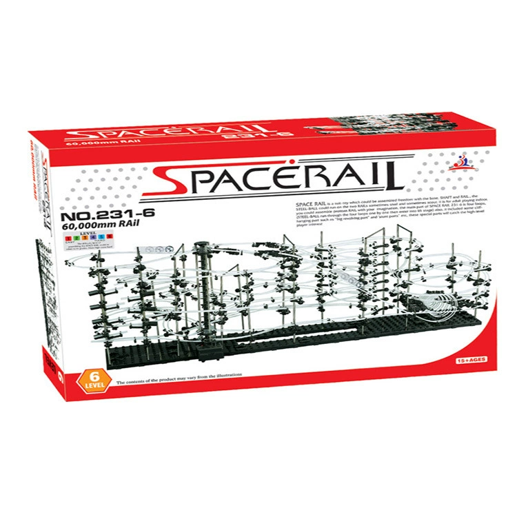 Spacerail, конструктор космоса с рельсами, игрушка, американские горки, DIY, наука и техника