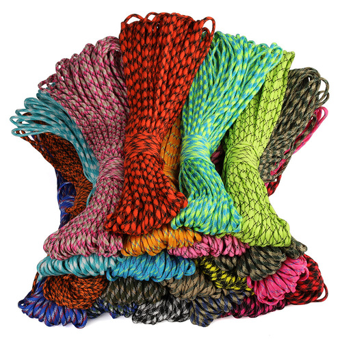 4mm seven-core paracord 4mm bundled rope outdoor small fragrant wind rope life-saving rope outdoor camping tent paracord