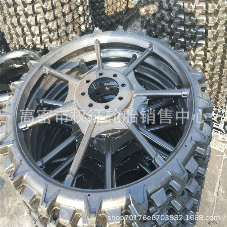 现货供应实心打药机轮胎0.82米插秧机轮胎1.5米1.8米2米1.1