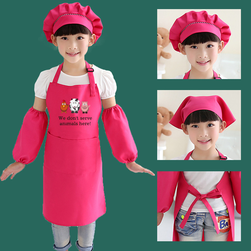 Ropa de actividad de vacaciones para niños bebé comiendo delantal antiincrustante pintura de arte sin mangas ajustable