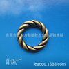 Electro -plated plastic twist circle round twist -ring plastic ring ring -shaped twist -ring DIY plastic circle buckle