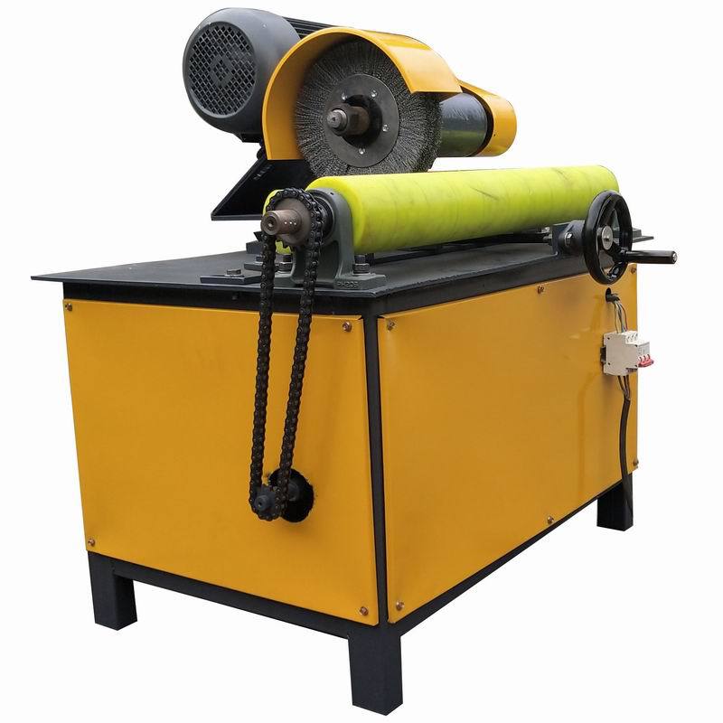 钢管除锈刷漆机天然气管道除锈机圆管抛光机|ms