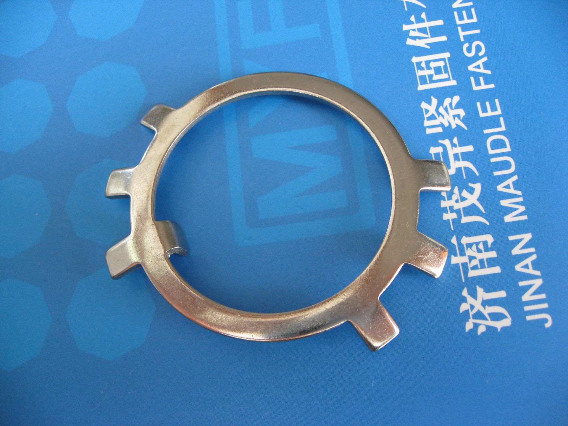 不锈钢圆螺母防松垫圈GB858