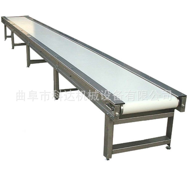 保证质量多功能皮带输送机 金属配件无动力输送机 不锈钢材质