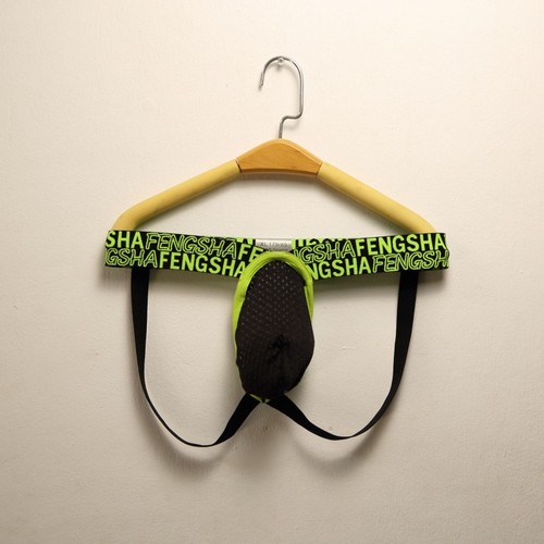 Men's Sexy Classic Modal Underwear Fashionable Mesh Creative Butt Lifting Double T-Pants Black Underwear Top Men