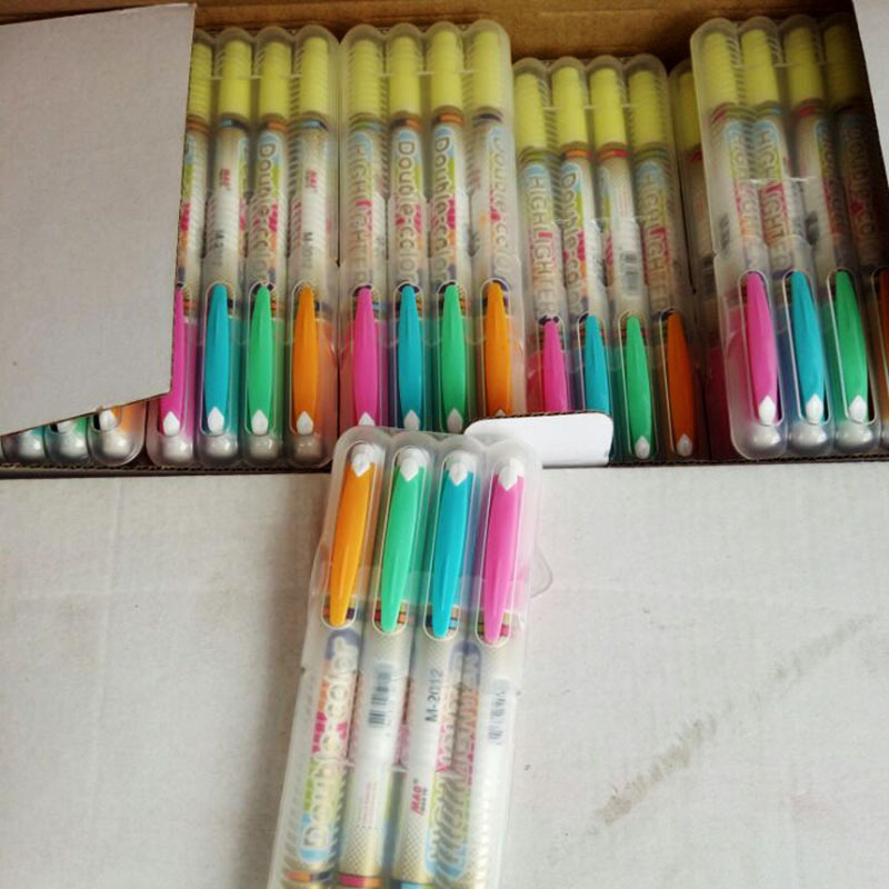 M-2012双头双色荧光笔3