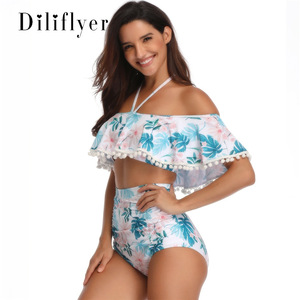 Women’s swimming suit with lace