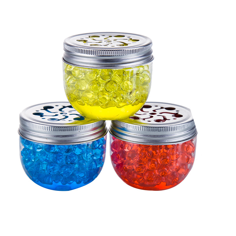 125g鋁蓋水晶香珠固體空氣芳香劑定制貼牌跨境代加工