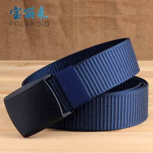 ENNIU YKK buckle, thickened nylon belt, security inspection belt, outdoor belt, belt can be customized with LOGO