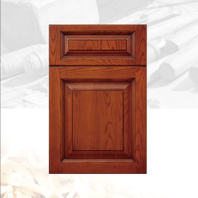 原木定制家具简约欧式深色橱柜门衣柜门鞋柜书柜工厂批发定制服务