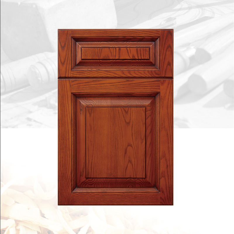 原木定制家具简约欧式深色橱柜门衣柜门鞋柜书柜工厂批发定制服务