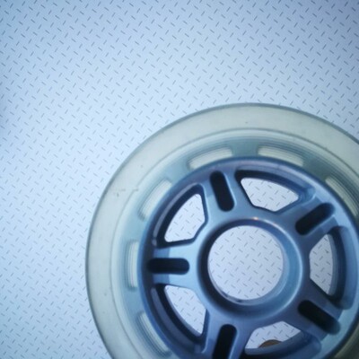 swing car Scooter swing Yo Wheels pulley PU High elasticity Mute Flash round wear-resisting 80*24