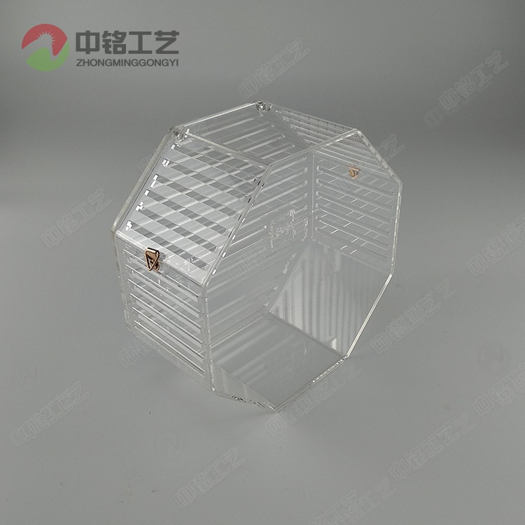 新款亚克力女包 手提沙滩包ins超火缕空编包欧美百搭透明手提包