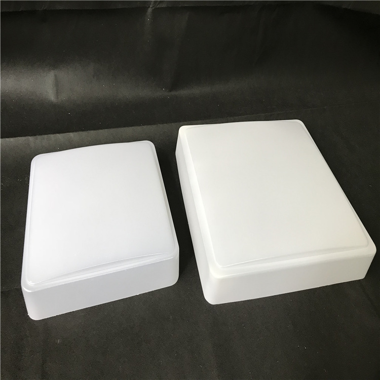 LED acrylic plastic square lampshade
