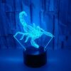 Creative night light, LED children's table lamp, 3D, Birthday gift