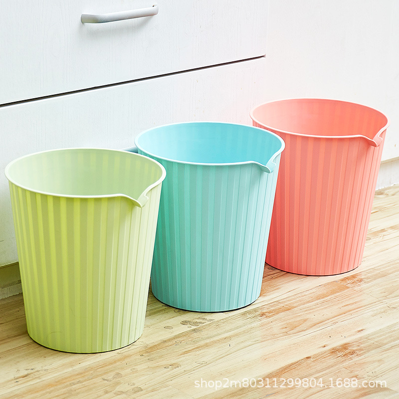 批发垃圾桶时尚创意北欧家用塑料垃圾桶简约卫生间办公室垃圾筐|ms