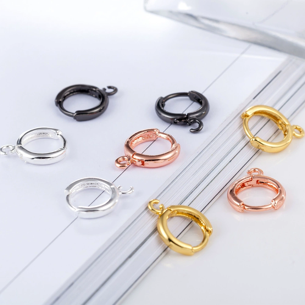 Earrings, accessory handmade, golden accessories, DIY, pink gold