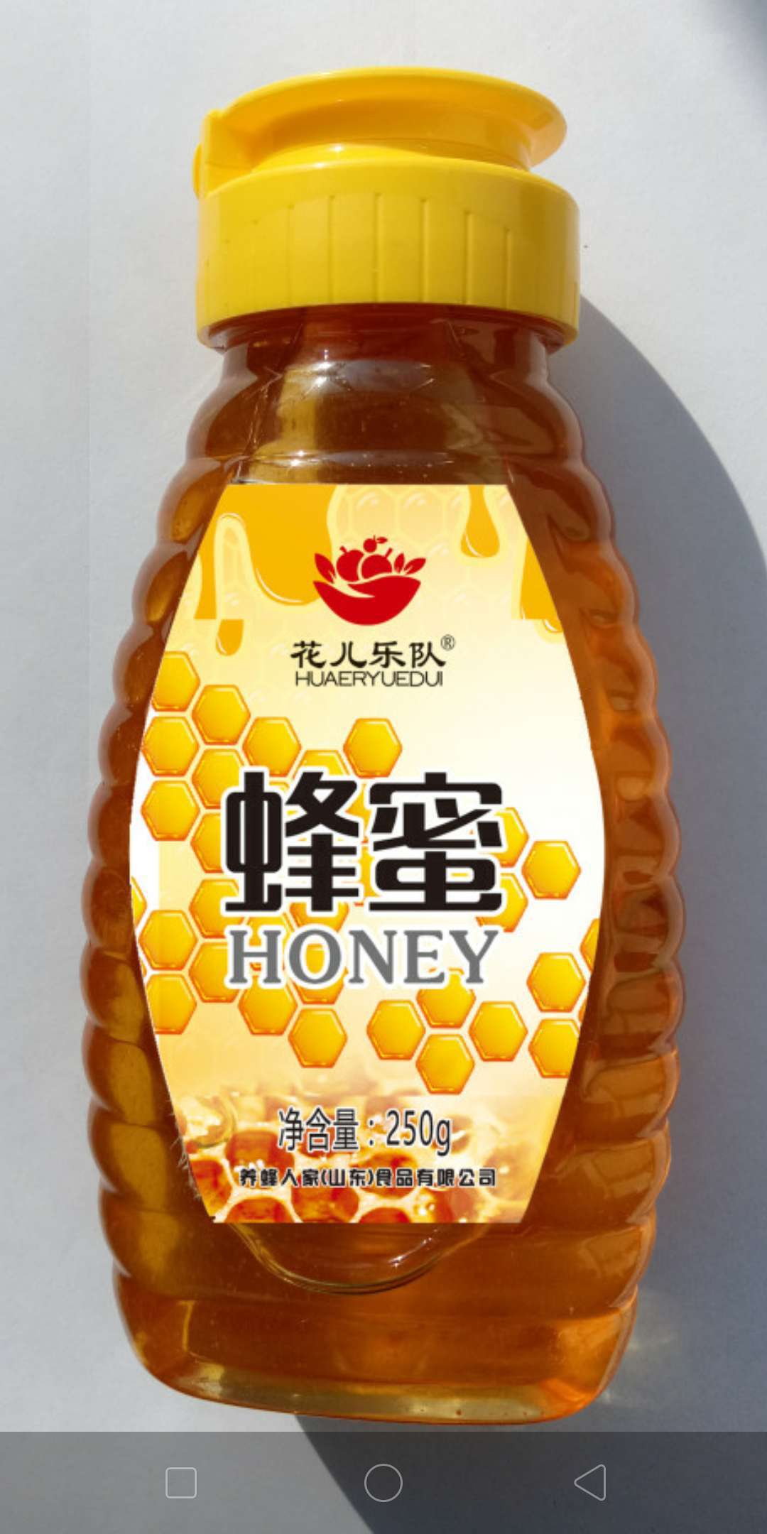 250G蜂蜜瓶 180ML 硅胶十字口盖PET食品塑料瓶 礼盒瓶（GF035）