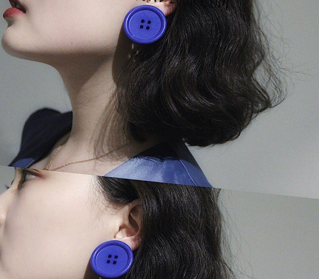 Geometric, Tree, Candy Pattern Women'S Gender Stoving Varnish, Stoving Varnish Craft Geometric Tree Candy Stoving Varnish Wood Women'S Earrings Ear Studs