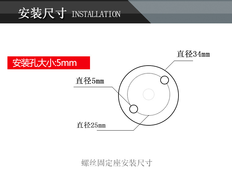 九家led机床工作灯小型端子机***灯具1w 12v/24v机械设备小台灯