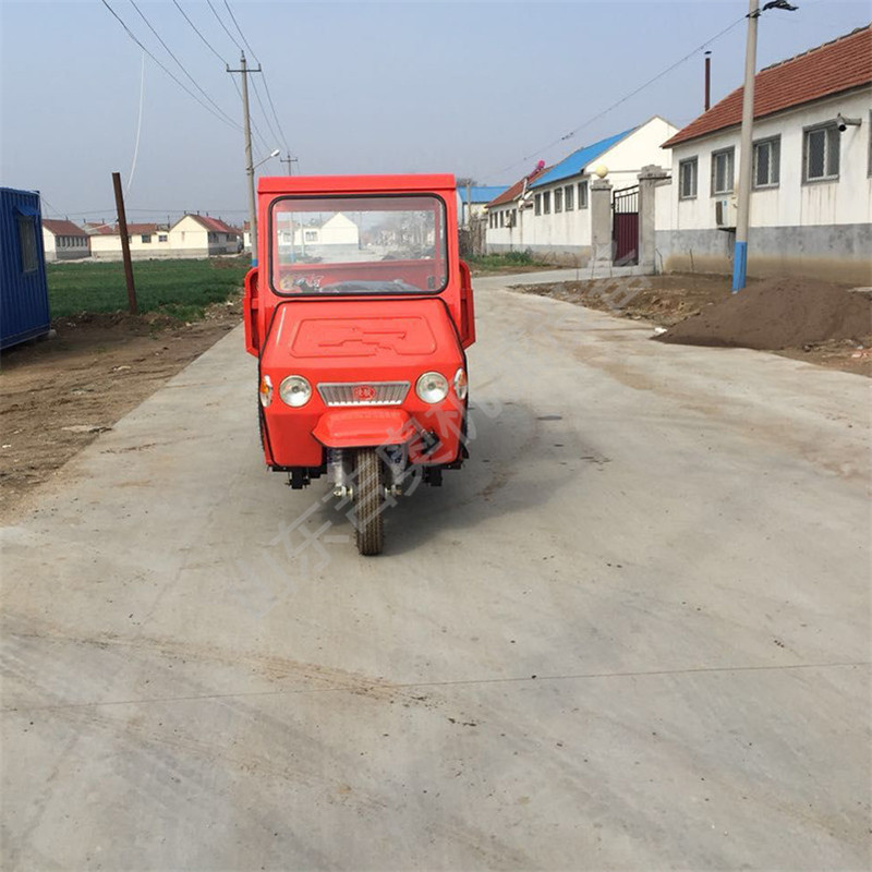 柴油三轮车 农用工程装卸设备 矿用自卸三棚子简易棚