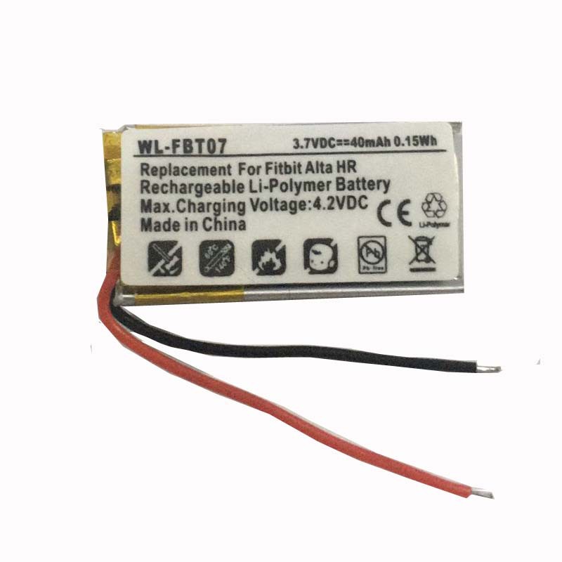 适用Fitbit Alta HR智能手环电池