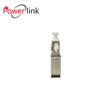 2dB阴阳式光纤衰减器固定式SC/UPC光衰适配器抗干扰光衰器