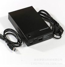 卧式移动硬盘盒 硬盘座 USB3.0 SATA硬盘盒 一键备份