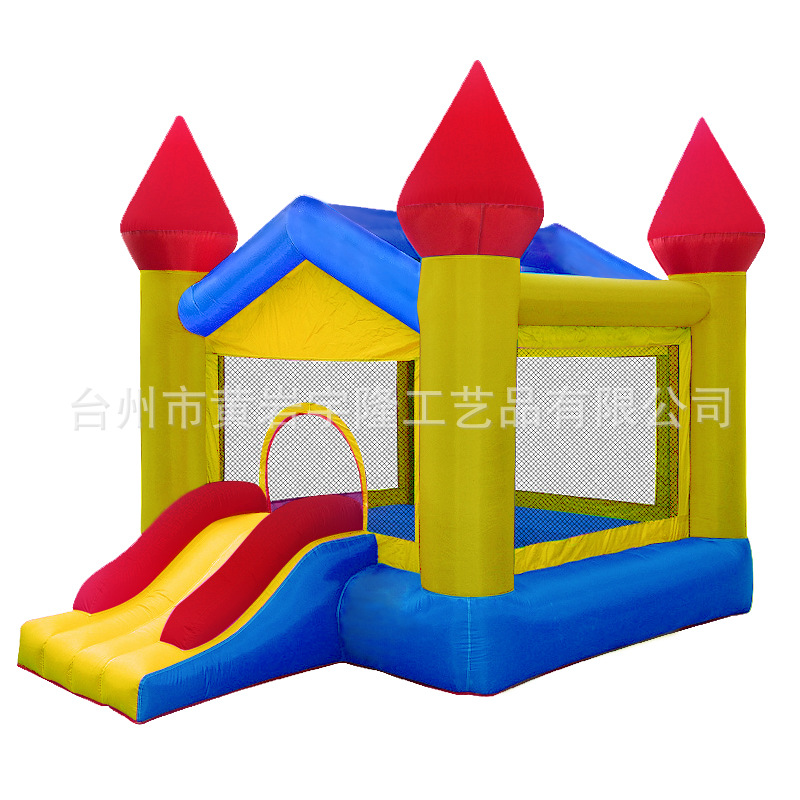 充气蹦床游乐场设施小型儿童室内乐园设备充气淘气堡滑滑梯蹦蹦床|ru