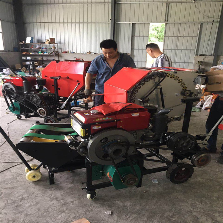 衡水稻草储存打包机 牛场打包机